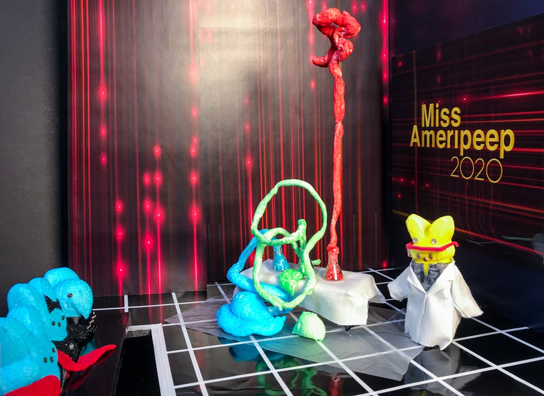 Diorama: Miss Ameripeep 2020 and her Amazing Technicolor Elephant Toothpaste