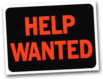Image with the text "Help Wanted".